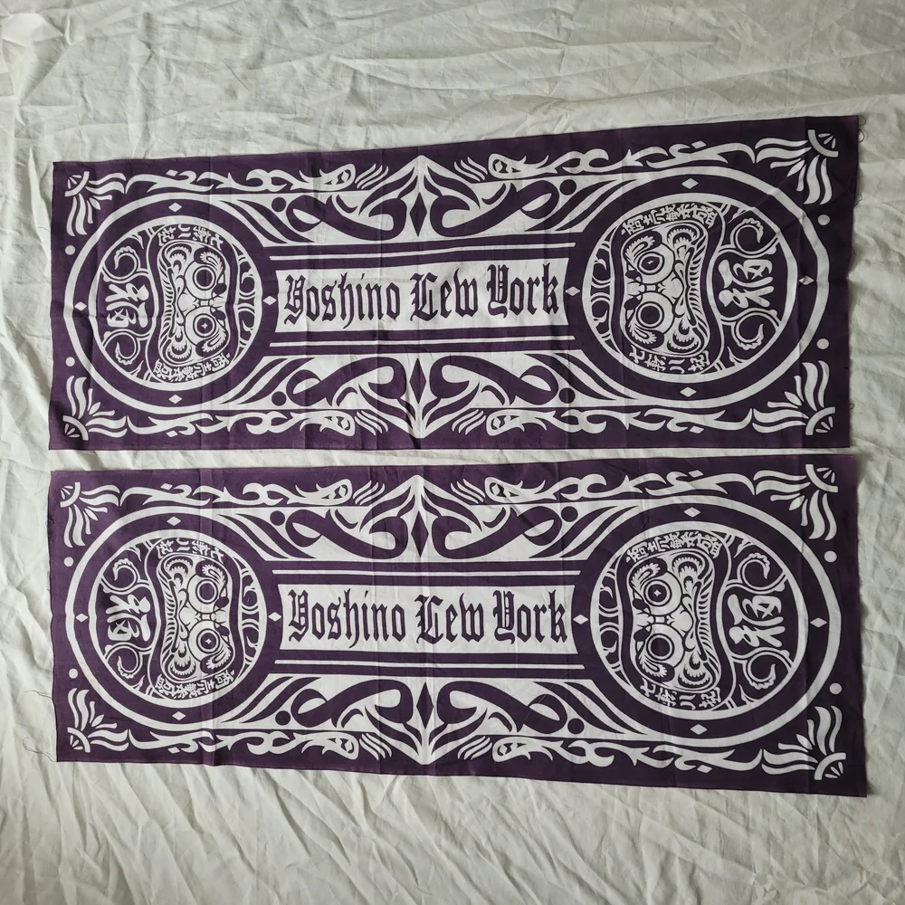 Yoshino Restaurant New York Souvenir Cloth Napkins set (2) Asian Dragon Design